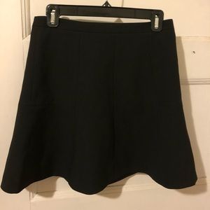 Black fun mini skirt